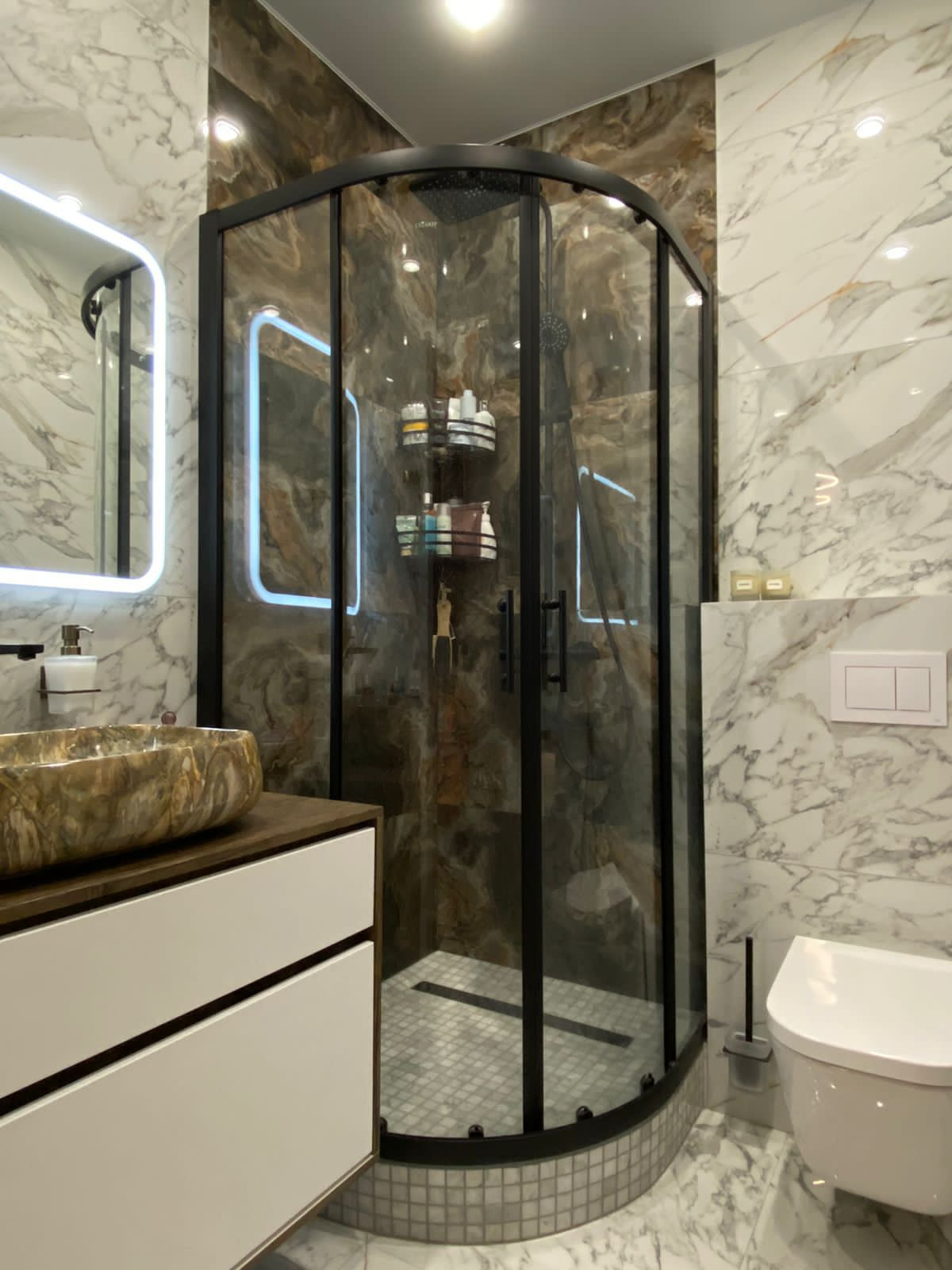 Стильный ремонт 3-комнатной квартиры в ЖК "Дискавери"