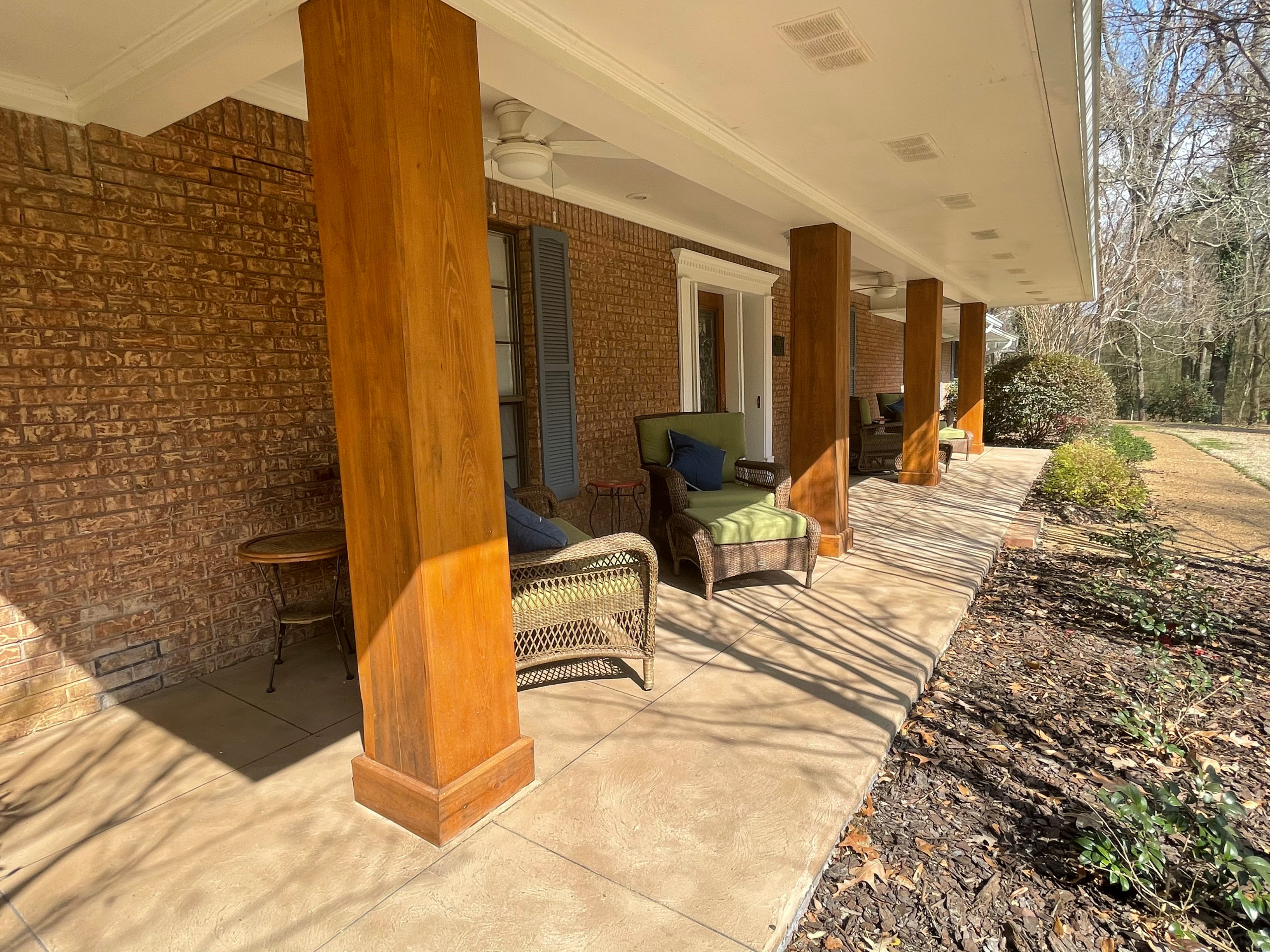 Exterior / Front Porch @ Quail Run, Madison, MS