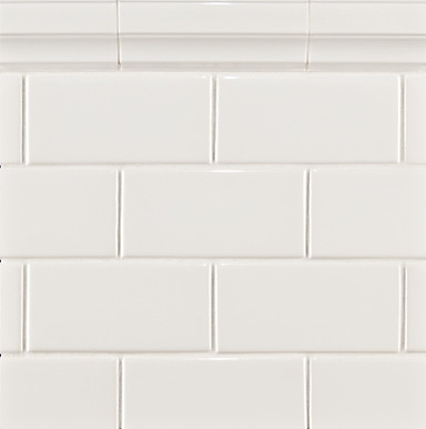 Ceramic Basics Capriccio Tile, White Gloss
