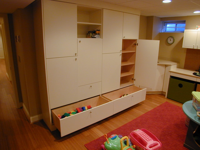 cabinets for playroom