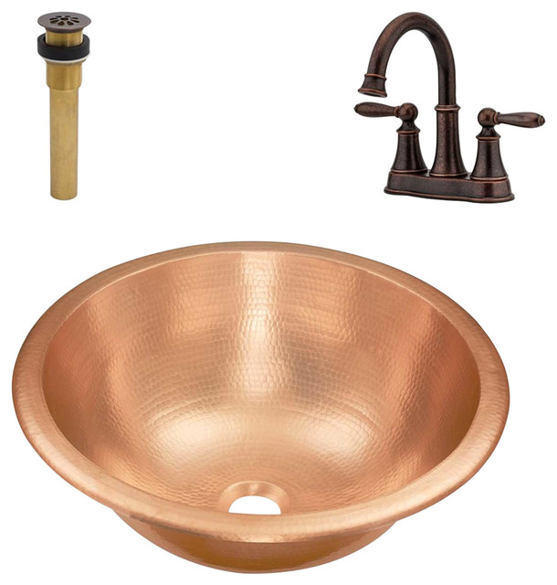 Born Undermount/Drop-In Kit With Courant Faucet and Drain