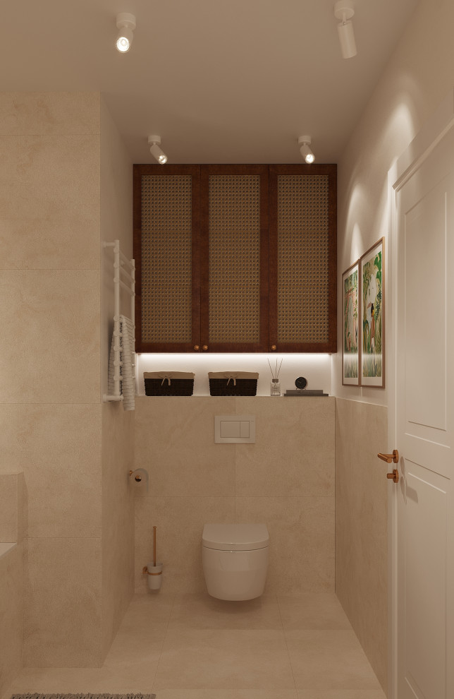 Совмещенный сан. узел в городской квартире