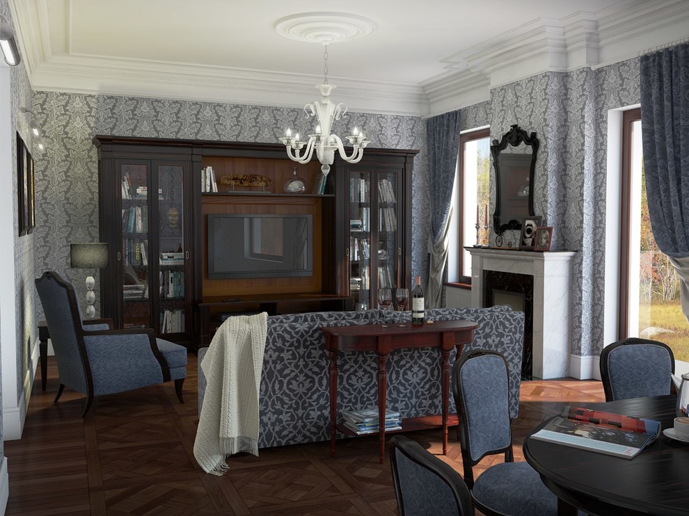 Гостиная в таунхаусе