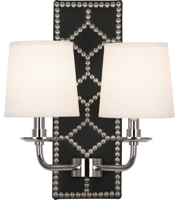 Robert Abbey S1035 Williamsburg Lightfoot - Two Light Wall Sconce
