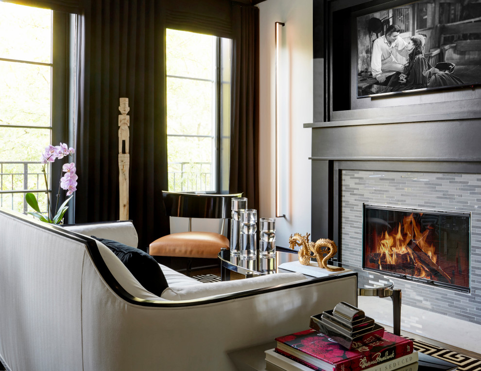 Buckingham Place - Contemporary - Living Room - Chicago - by Anthony ...