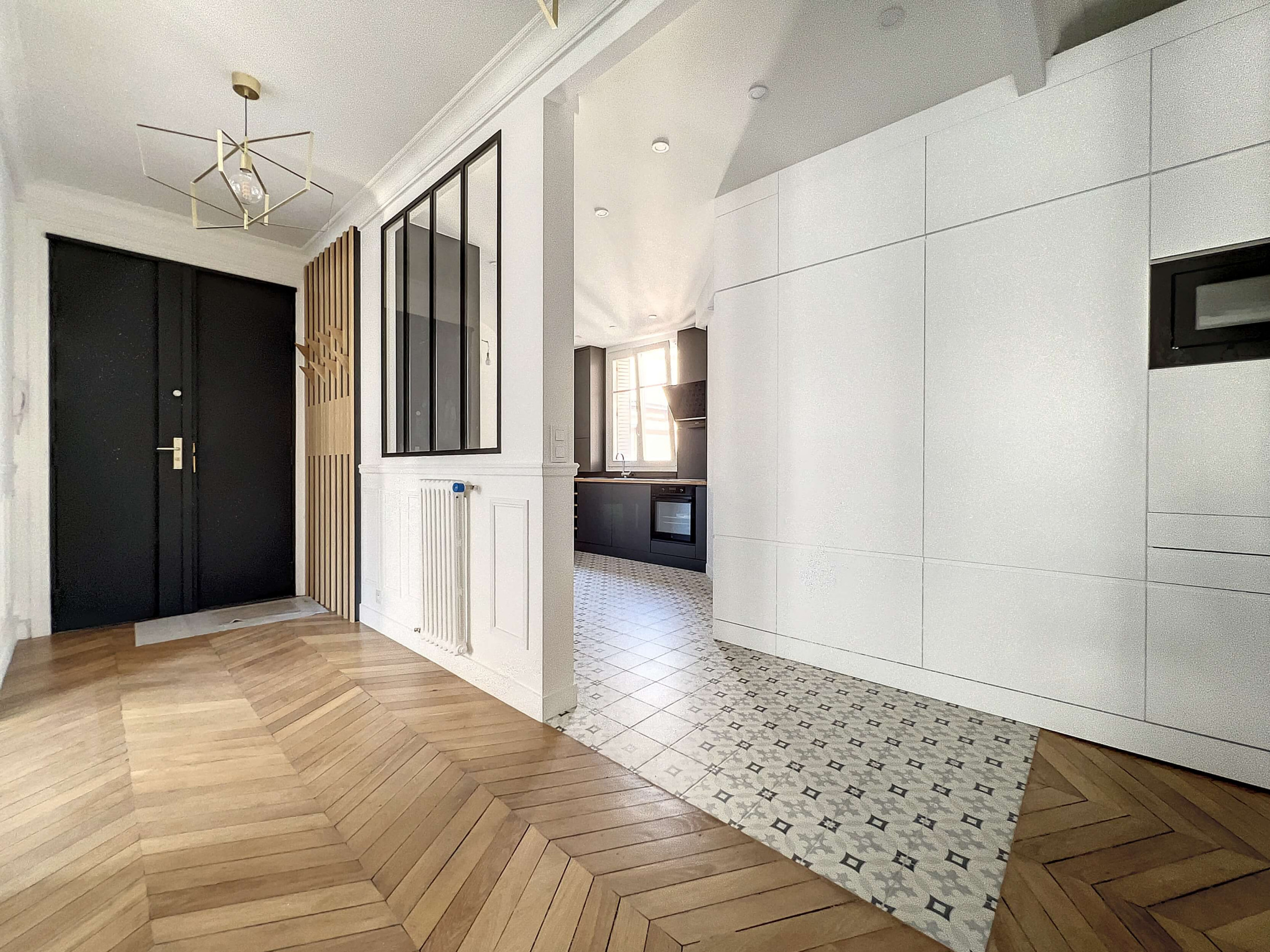 Rénovation d'un appartement haussmannien de 150m²