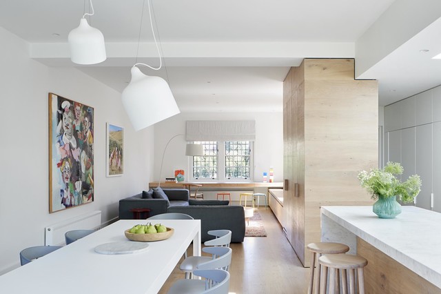 Malvern East contemporary-living-room