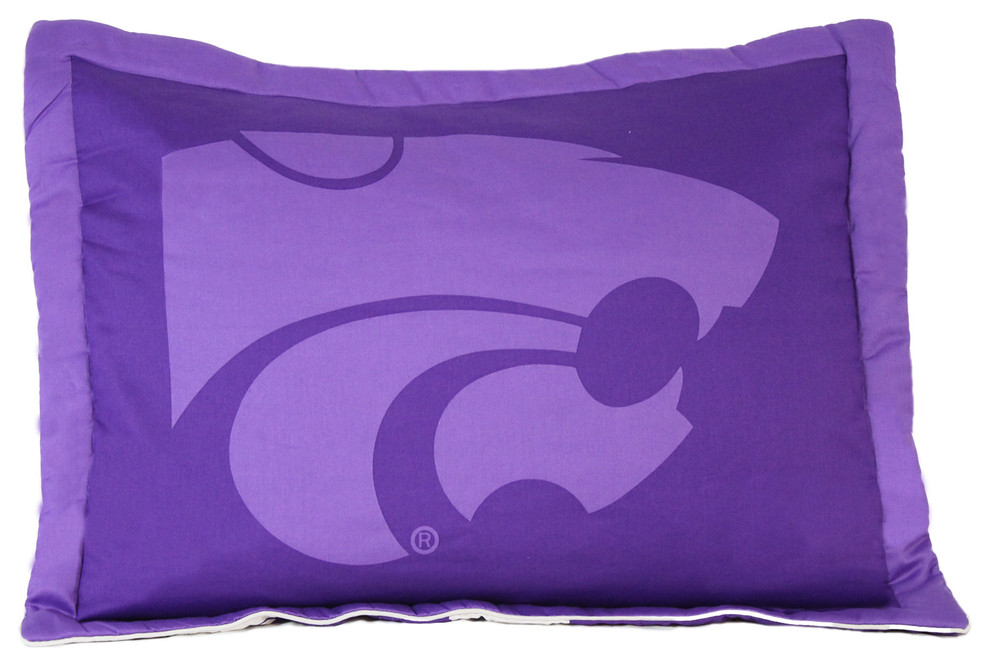 Kansas State Wildcats Printed Pillow Sham