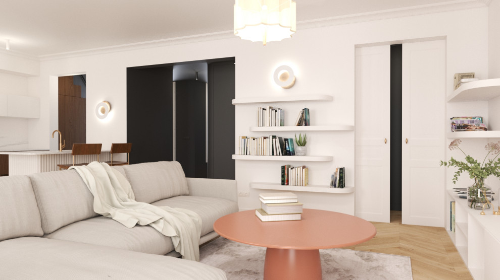 Projet - Salon - Vue 3D