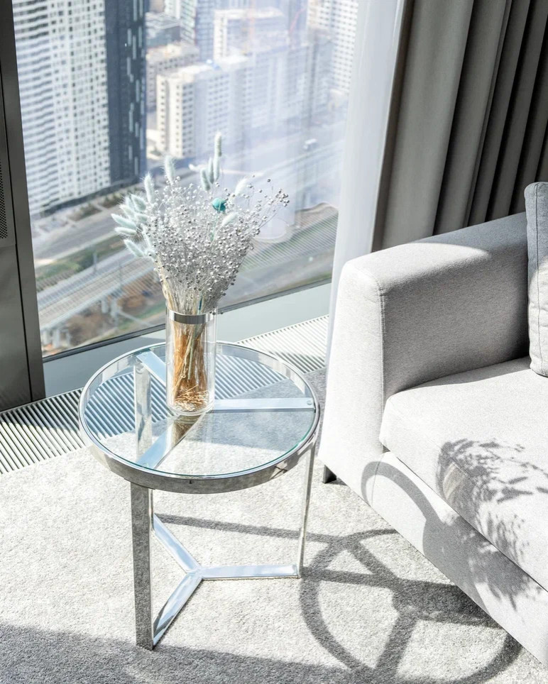 Дизайн интерьера апартаментов в Neva Towers, Москва-Сити (70 м2)