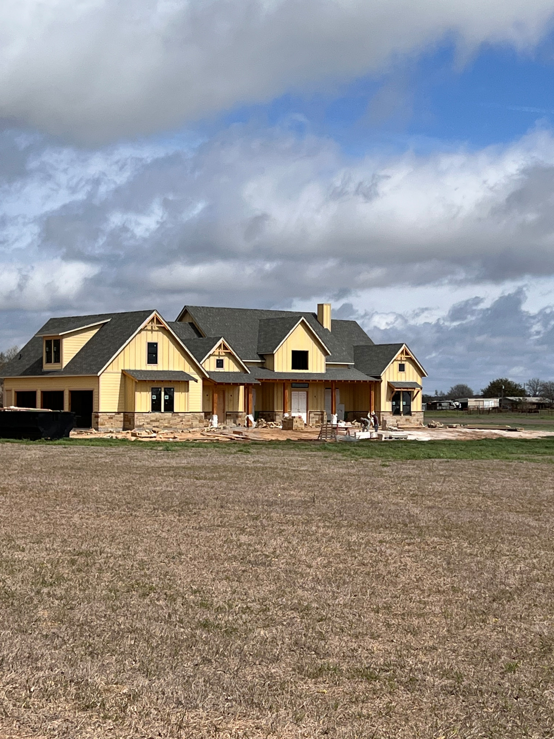 Exterior In Progress