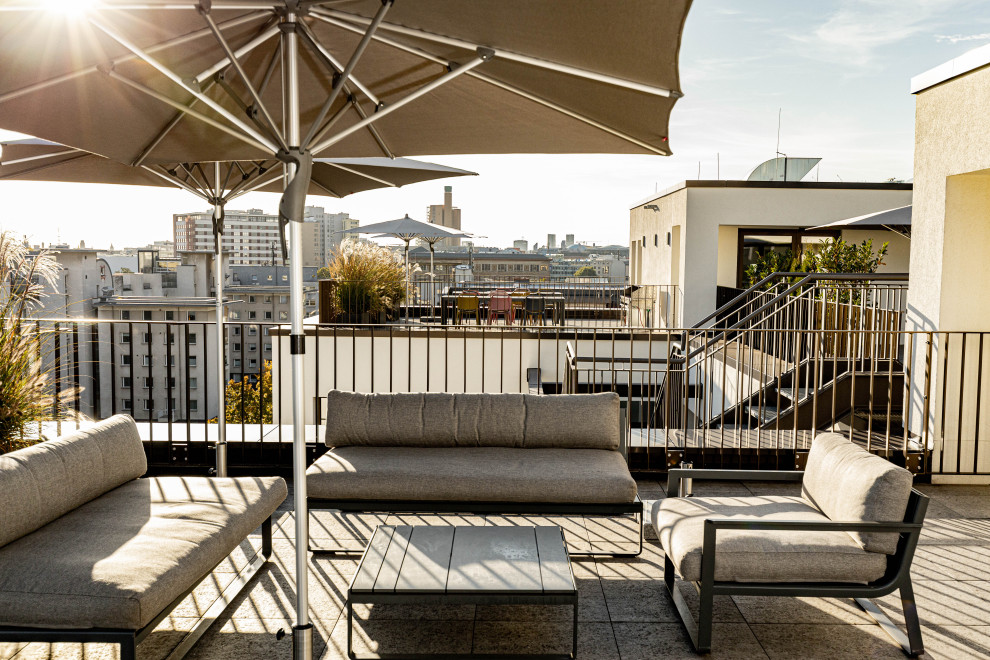 Dachterrasse Immobilienbüro in Berlin