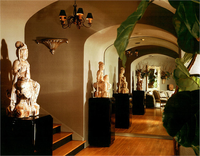 Interiors asiatique-couloir