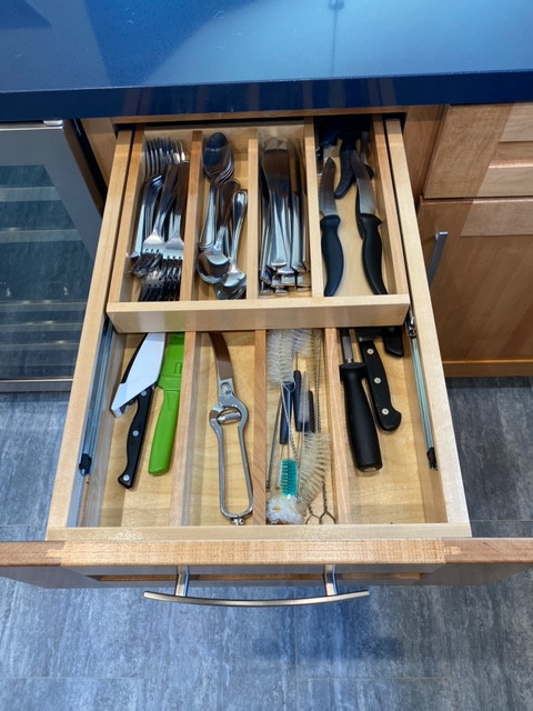 Oakland Hills Blue Kitchen