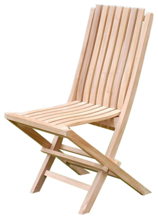 lumbar support folding chair