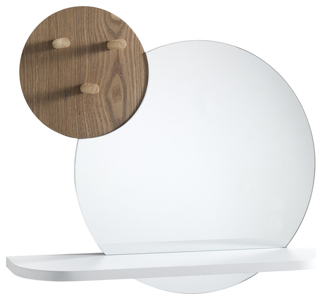 Hojo Wall Shelf With Mirror