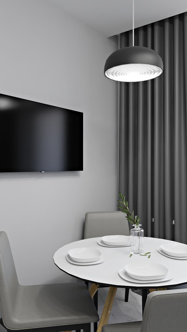 Двушка для семьи с двумя детьми, в которой жизнь кипит