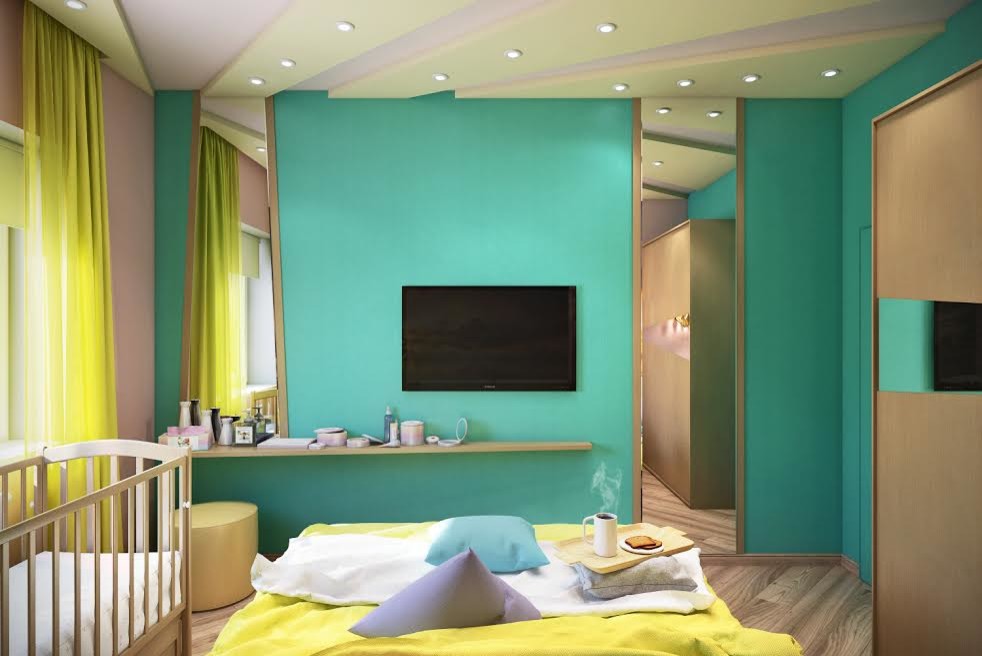 Комната пронизанная светом