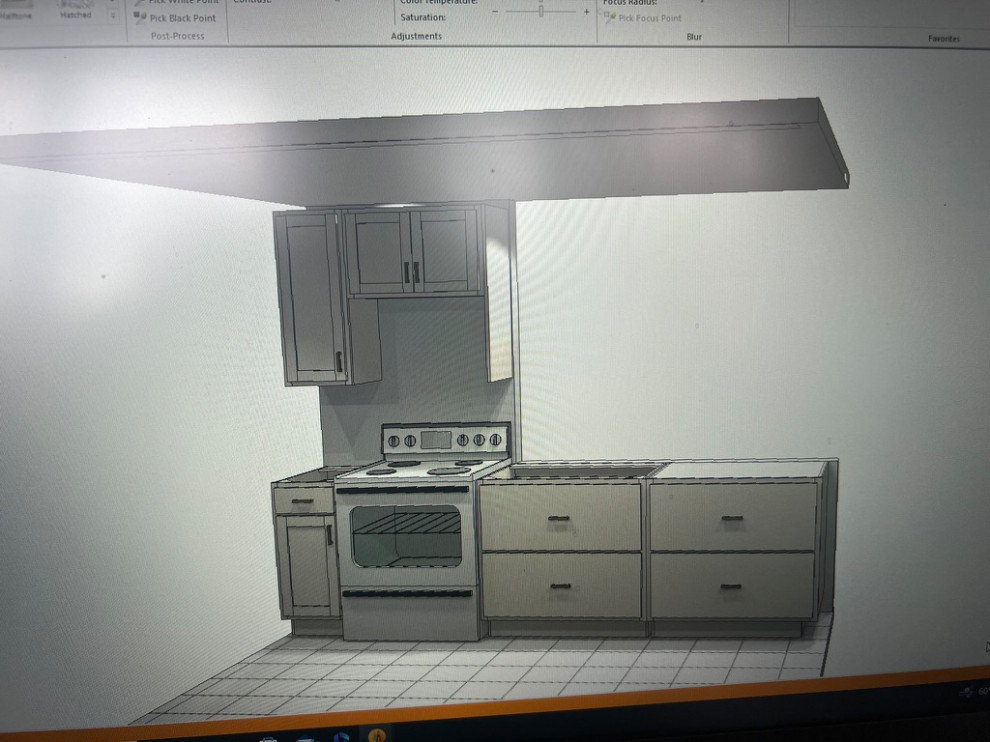 Bigger is better- Kitchen and wall remodel