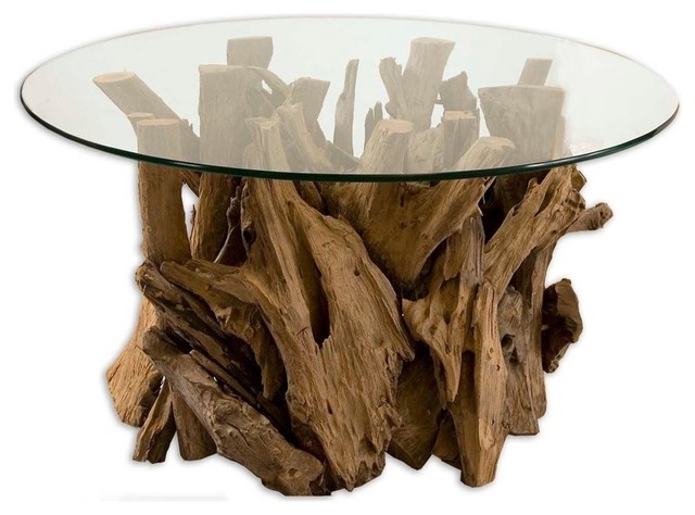 Del Mar Driftwood Tail Table Del Mar Driftwood Tail Table