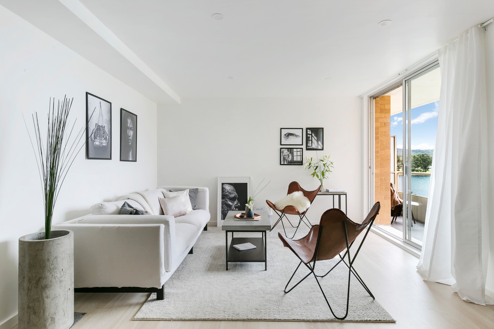 Scandinavian living room in Sydney.