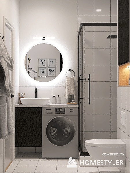 Санузел в современном стиле