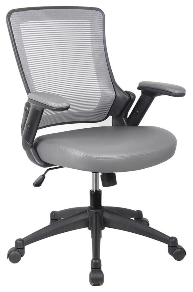 Techni Mobili MidBack Mesh Task Office Chair With Height Adjustable