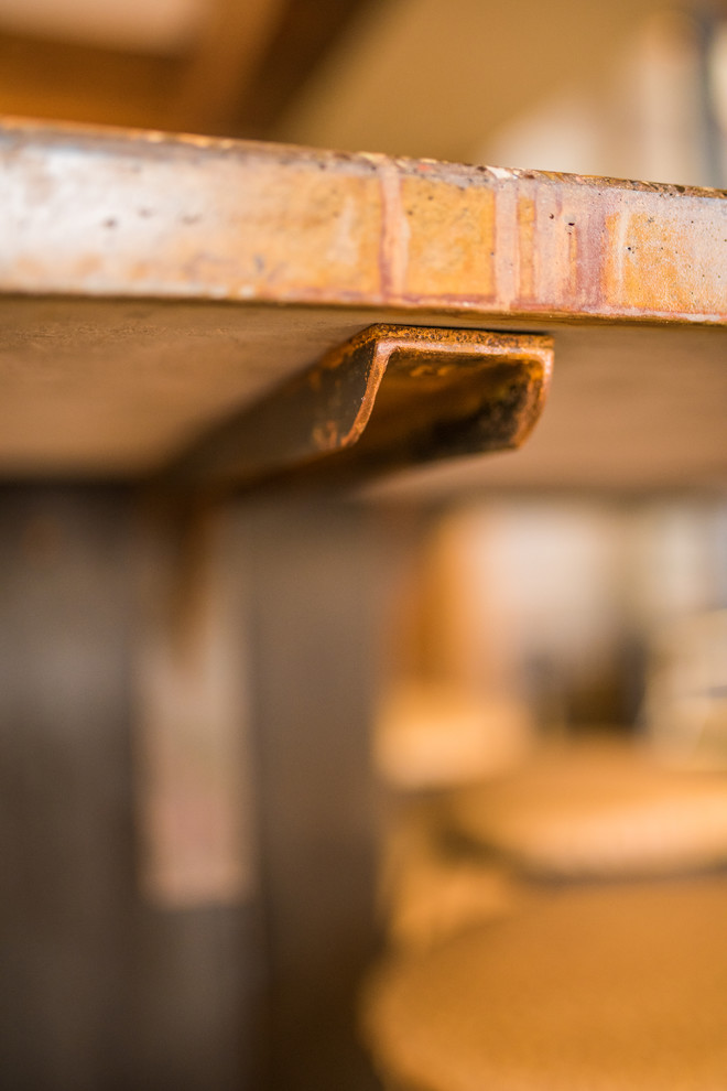 Home design - rustic home design idea in Denver