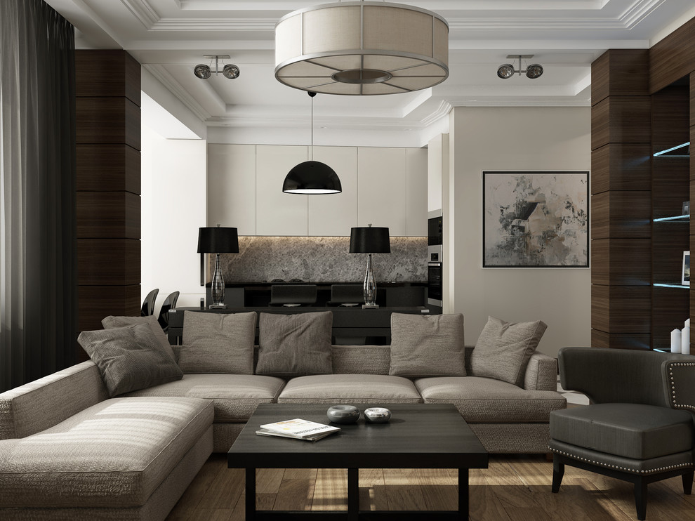 гостиная - кухня