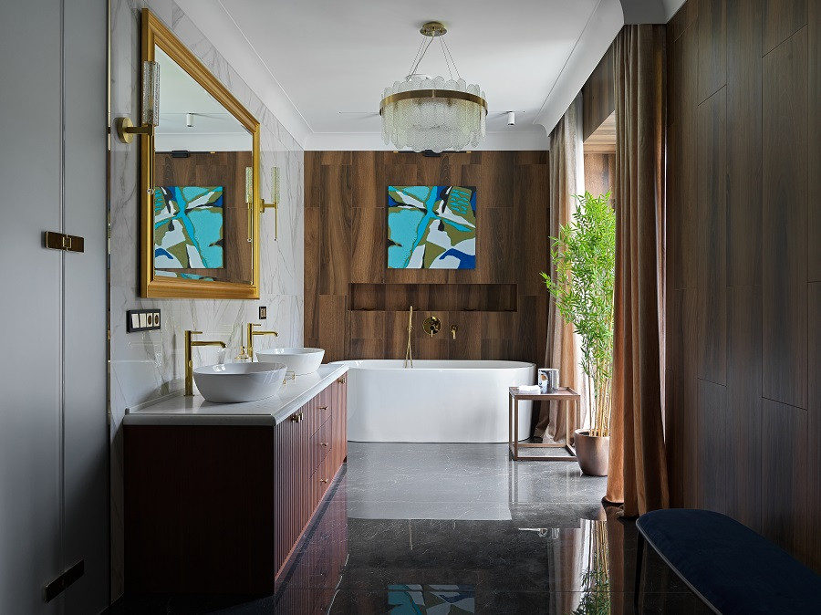 Картины в ванной комнате