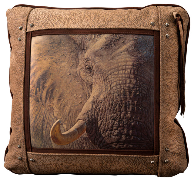"Tusk" Banovich Wild Accents Pillow