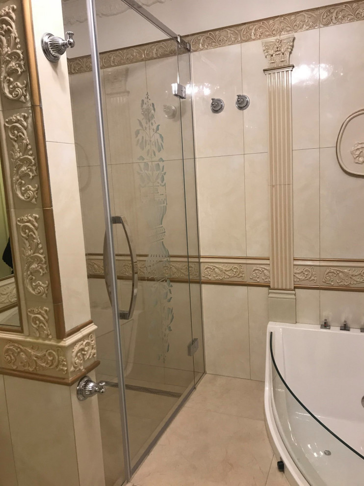 Стеклянна перегородка в душевую - Bathroom - Moscow - by Каракан ...