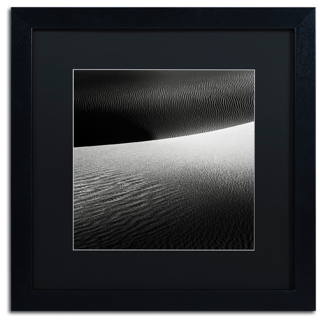 'Perpendicular' Matted Framed Canvas Art by Dave MacVicar