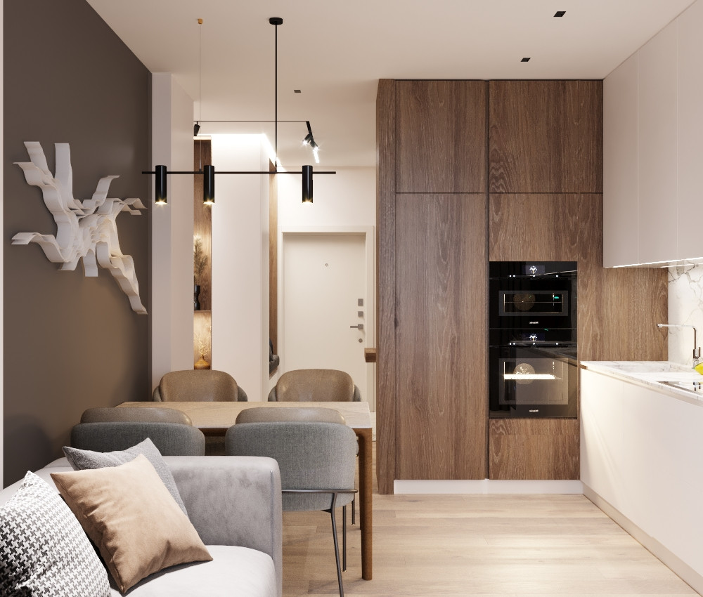 Дизайн интерьера квартиры, ЖК Болконский