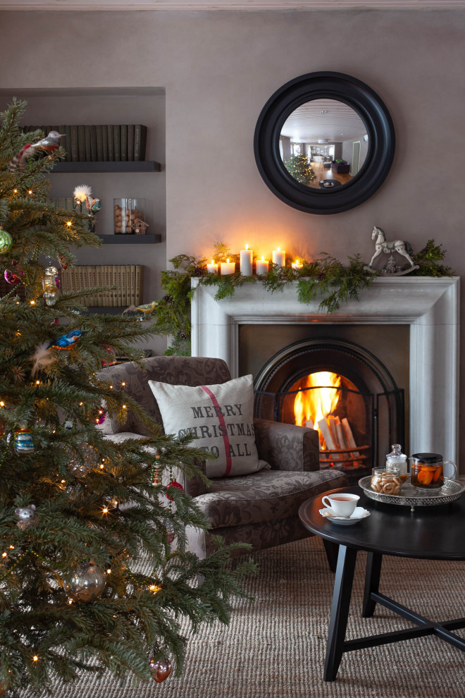 Оформление интерьера к Новому году.