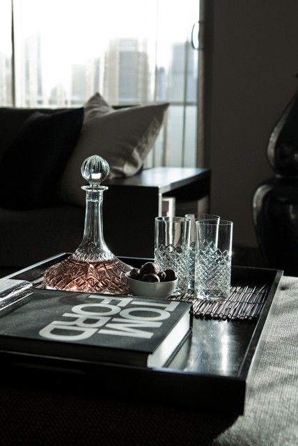 Potts Point Penthouse klassisk-vardagsrum