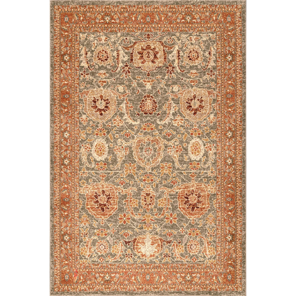 nuLOOM Geraldine VintageStyle Area Rug Contemporary Area Rugs by