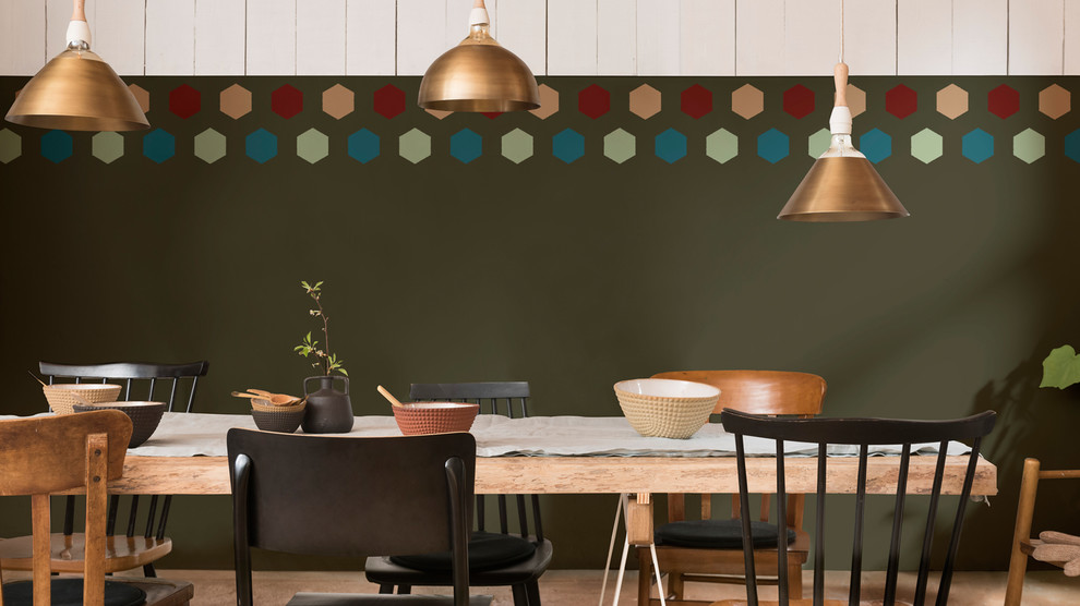 Продукция Dulux на кухне