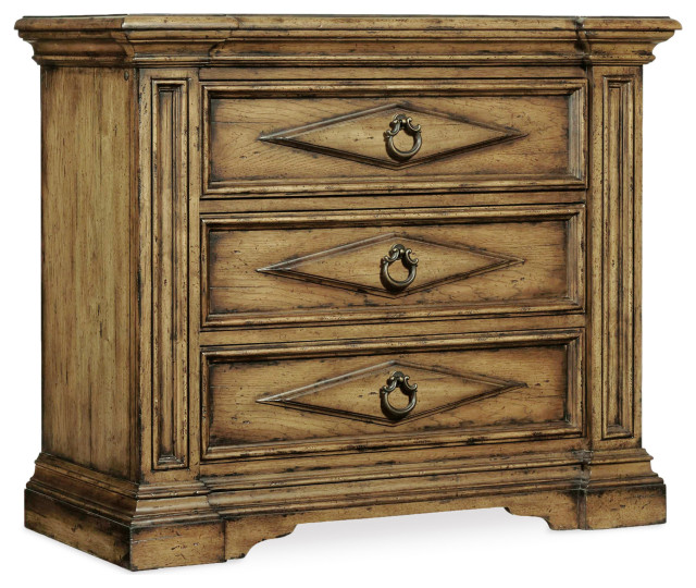 Hooker Furniture 1595 90017 Brn Auberose 40 Inch Wide Rubberwood