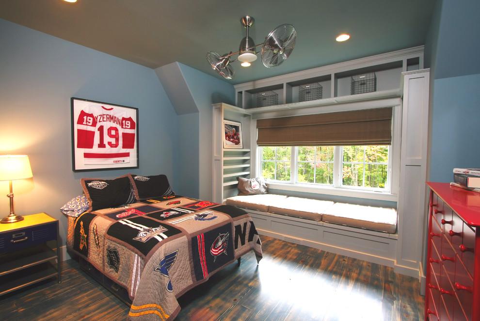 This is an example of a traditional kids' bedroom for boys in Grand Rapids.