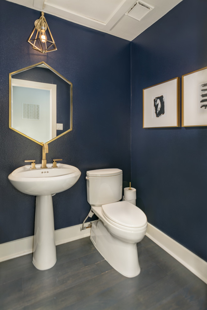 Brothers Residence - Powder Room - Austin - by FORGE CRAFT ARCHITECTURE ...