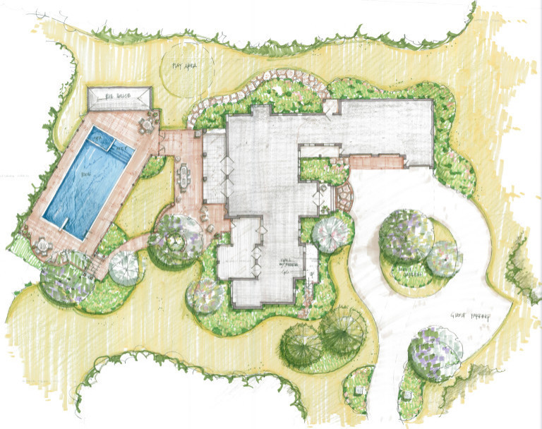 Master Plan Layout by Peter Atkins and Associates