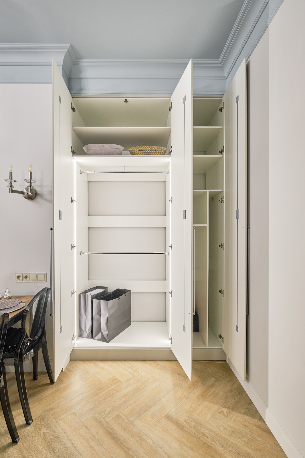 Интерьерная съёмка квартиры в сталинке на Кутузовском проспекте(Москва)