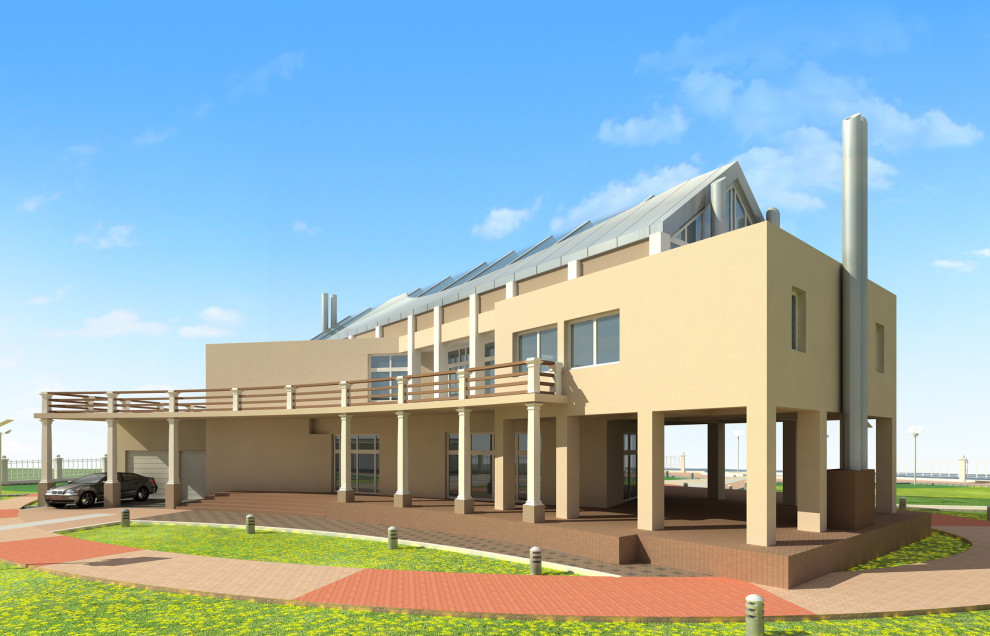 Дом на берегу Волги