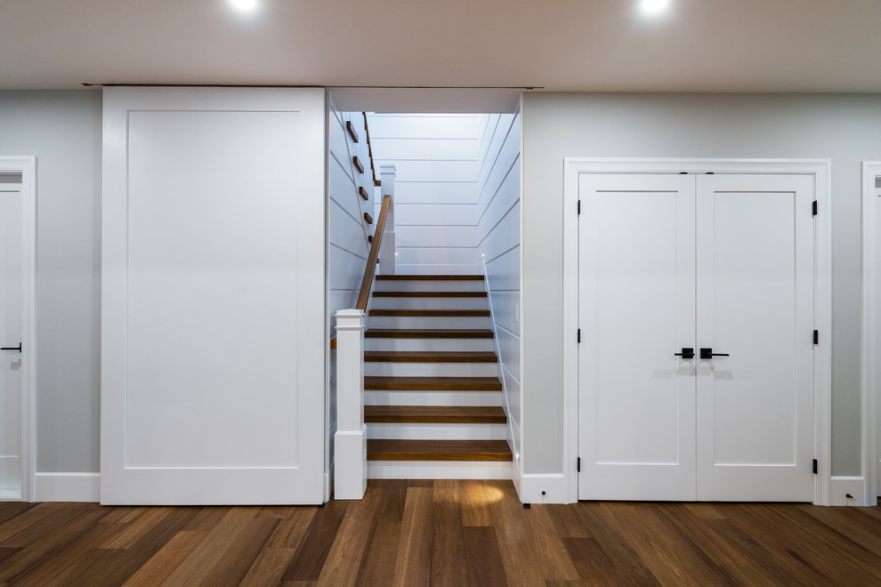 This is an example of a transitional basement in Vancouver.