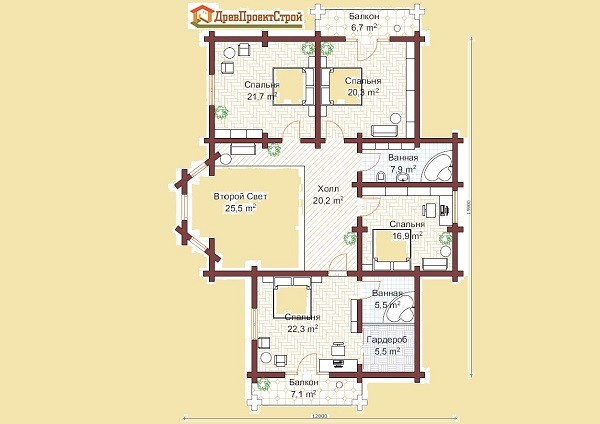 Проект дома № 57