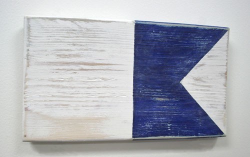Wooden Nautical Flags