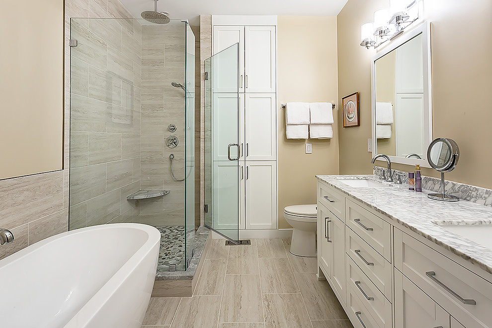 Elegant Master Bathroom - Transitional - Bathroom - Richmond - by VMAX ...
