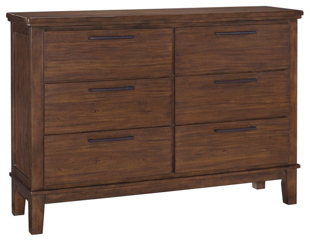 Signature Design By Ashley Ralene Dresser In Medium Brown B594 Ralene Dresser In Medium Brown B594 31 Transitional Dressers