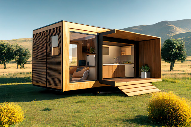Modul - Tinyh&auml;user modern-fasad